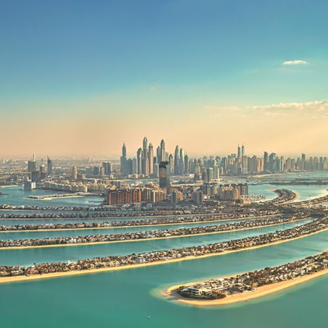 Dubai Palmeninsel, Foto: Janos Tetlak